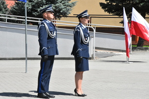 przywitanie policjantów