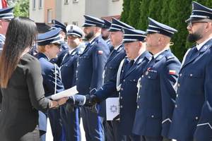 wyróżnieni policjanci