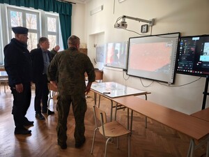 zdjęcia z ćwiczeń z zakresu reagowania kryzysowego na terenie gminy Jedlicze