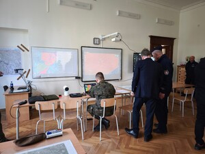 zdjęcia z ćwiczeń z zakresu reagowania kryzysowego na terenie gminy Jedlicze