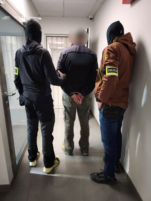 Zdjęcie zatrzymanego 65-letniego obywatela Ukrainy.
