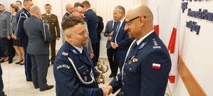 Uroczystość przekazania obowiązków Komendanta Powiatowego Policji w Dębicy