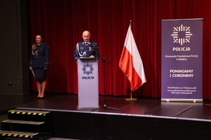 Obchody Święta Policji w KPP Dębica.