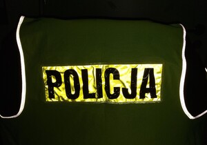 Policyjna kamizelka odblaskowa