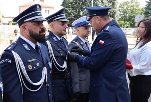 Obchody Święta Policji w Komendzie Powiatowej Policji w Dębicy