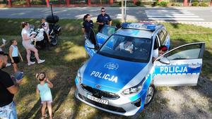 Policjanci podczas pikniku