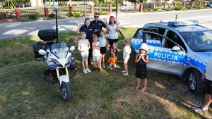 Policjanci podczas pikniku