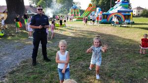 Policjanci podczas pikniku