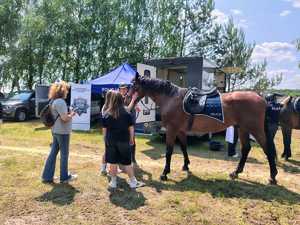 policjanci podczas pikniku