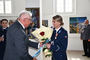 Kolbuszowscy Policjanci podczas obchodów swojego święta