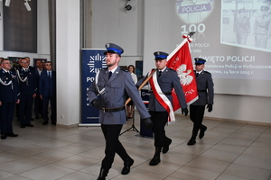 Kolbuszowscy Policjanci podczas obchodów swojego święta