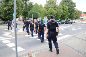 zabezpieczenie wizyty Prezydenta