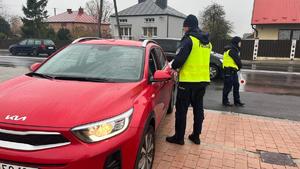 policjanci podczas akcji