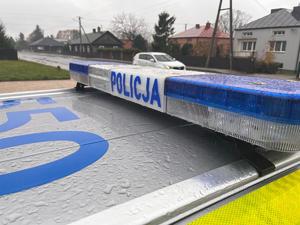 policjanci podczas akcji