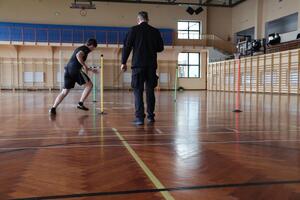 Pierwsze testy sprawnościowe dla uczniów klas policyjnych w Kolbuszowej