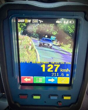 150 km/h w terenie zabudowanym! Dwóch kierowców straciło prawa jazdy
