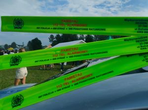 Odblaski - opaski na rękę