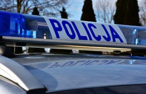 Belka policyjnego radiowozu