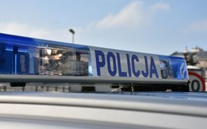 Belka policyjnego radiowozu