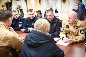 Zebranie sztabu kryzysowego