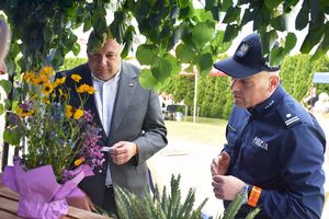 Starosta Jarosławski i Komendant Powiatowy Policji w Jarosławiu