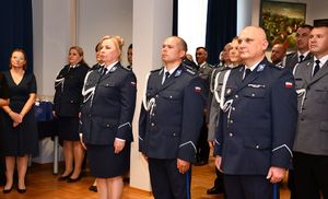 Policjanci podczas obchodów Święta Policji