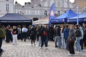 Stoiska profilaktyczne na rynku.