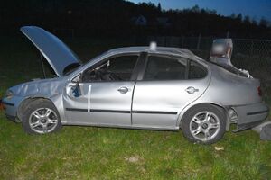 Uszkodzony samochód