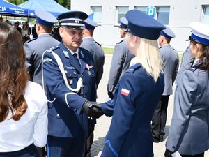 funkcjonariusze podczas Święta Policji