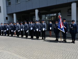 funkcjonariusze podczas Święta Policji