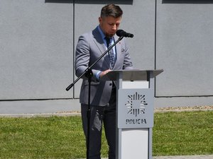 funkcjonariusze podczas Święta Policji