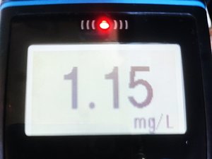 Wynik badania alkomatem