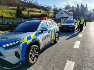 Polsko-słowacki patrol wykonujący zadania na Słowacji