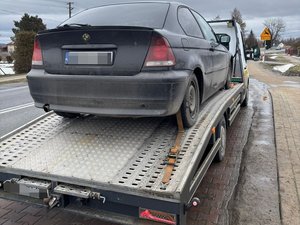 Bmw podczas na lawecie