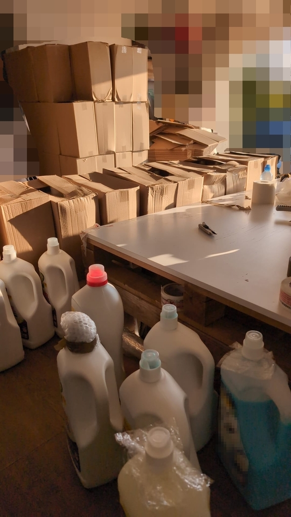 Zabezpieczone środki piorące