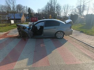 Uszkodzone BMW