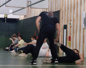 policjanci szkolili personel medyczny