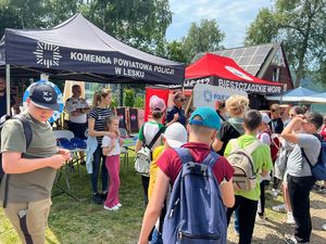 działania profilaktyczne nad wodami Jeziora Solińskiego w Polańczyku