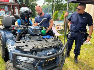 działania profilaktyczne nad wodami Jeziora Solińskiego w Polańczyku