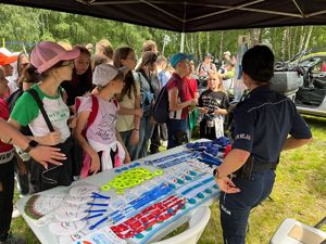 działania profilaktyczne nad wodami Jeziora Solińskiego w Polańczyku