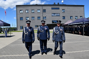 uroczystość Święta Policji w Komendzie Powiatowej Policji w Lesku