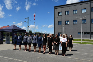 uroczystość Święta Policji w Komendzie Powiatowej Policji w Lesku