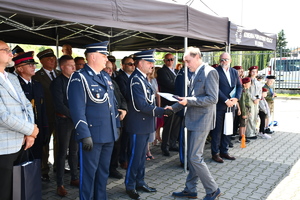 uroczystość Święta Policji w Komendzie Powiatowej Policji w Lesku