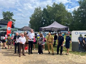 piknik profilaktyczny "Kreci mnie bezpieczeństwo w lecie" w Polańczyku, sobota 2 sierpnia 2025