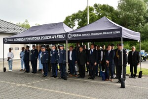Święto Policji w Komendzie Powiatowej Policji w Lesku
