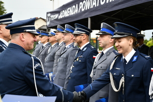 Święto Policji w Komendzie Powiatowej Policji w Lesku