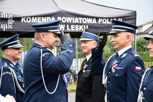 Święto Policji w Komendzie Powiatowej Policji w Lesku