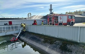 Wspólne działania policji i straży pożarnej