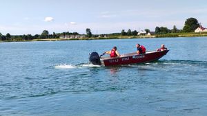 Wspólne patrole ze strażą pożarną na zbiornikach wodnych