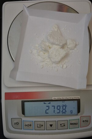 Zabezpieczona kokaina